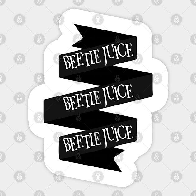 Beetlejuice Sticker by mariansar